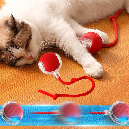 Cat Teaser Interactive Ball Toys Automatic Rolling Ball